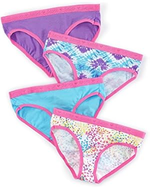 X-Temp Girls’ Hipster 4-Pack_Assorted_16