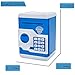 TOPBRY Piggy Bank for Kids,Electronic Password Piggy Bank Kids Safe Bank Mini Piggy Bank Toy for 3-14 Year Old Boys and Girls (Sky Blue)