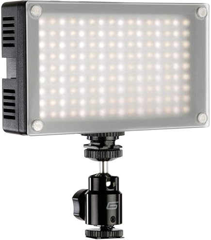 Amazon.com : Genaray LED-7100T 312 LED Variable-Color On-Camera