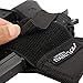 LINIXU TIMEBONA Ambidextrous Flat Belt/Belt Slide Holster Black Nylon