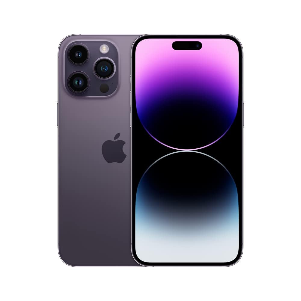 Photo 1 of Apple iPhone 14 Pro Max, 256GB, Deep Purple - Unlocked (Renewed)