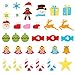 Felt Christmas Tree, 3ft DIY Christmas Tree with 32pcs Ornaments Door Wall Hanging Xmas Gifts for Kids Christmas New Year Decoration