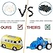 Jellydog Toy Pull Back Vehicles, 4 Pack Exquisite Metal Vehicles Set, Alloy Die-cast Mini Car Play Set, Pull Back Cars With Bus, Beetle,Pickup,Car ,Toy Car for Toddler