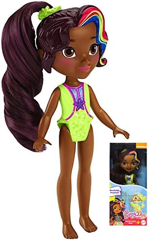 Bath Time Rox Sunny Day Doll 6" with Brushable Ponytail