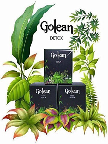 1 Box x 14 Capsules - Golean Detox herbal tea help weight loss, 100% Natural Weight Loss Tablets