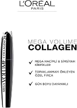 L'Oreal Paris Mega Volume Collagene 24h Black Mascara 9ml view 7