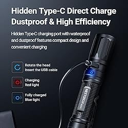 NEXTORCH 1600 Lumens Rechargeable High Lumens