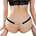 Panties,BeautyVan Fashion Design Beautiful Women Lace V-String Briefs Panties Thongs G-string Underwear (Black)