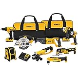 DEWALT DCK940D2 20V MAX Lithium Ion 9-Tool Combo Kit