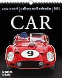 Car Page-A-Week Gallery Wall Calendar 2020 by 