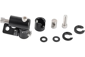 Archery Adjustable Quick Release V‑Bar, Keenso Single Sided V‑Bar Bow Balance Bar Stabilizer