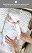 Ely's & Co Swaddle Blanket Adjustable Infant Baby Wrap Set 2 Pack Grey Chevron and Polka Dots (0-3 Months)