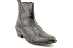 Stacy Adams Men's Santos Plain-Toe Side Zipper Boot