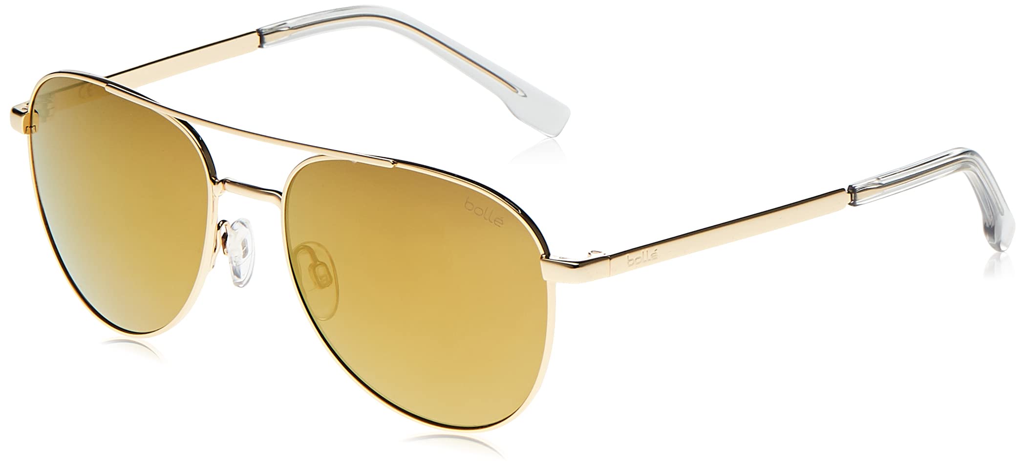 Bollé Uni's Evel Sunglasses Shiny Gold Medium Adult