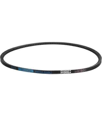 Uxcell A44 Drive V-Belts 44" Inner Length 13mm Width 8mm