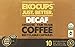 EKOCUPS Organic Artisan Coffee,  Decaf , Light roast for Keurig K-cup single serve Brewers, 13g, 10 count