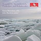 SONATAS BY SHOSTAKOVICH PROKOFIEV AND KABALEVSKY   image