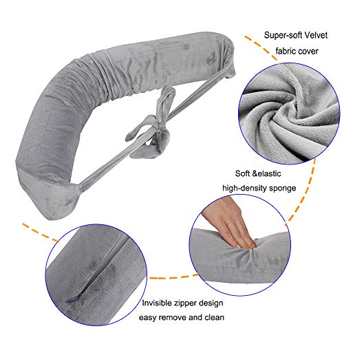Lumbar Pillow for Sleeping Lumbar Roll Scoliosis Pillow Hip Lower Back