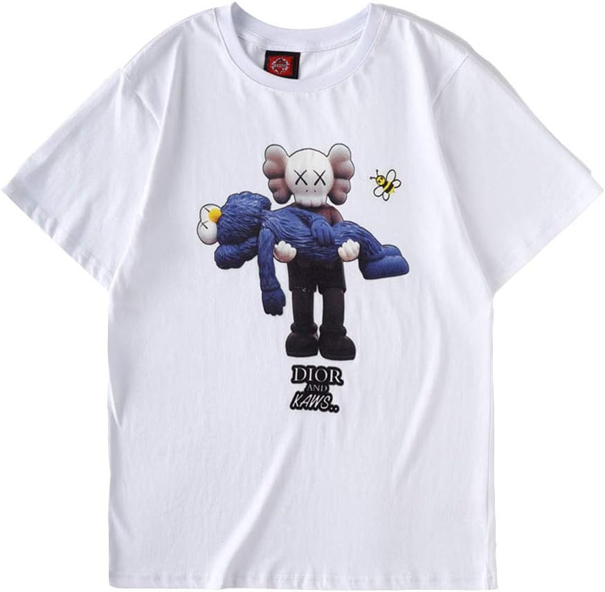 DASSa 2019 Summer New Tide Brand Short-Sleeved Fashion Street Boys and Girls Tops Creative Trend Couple T-Shirt