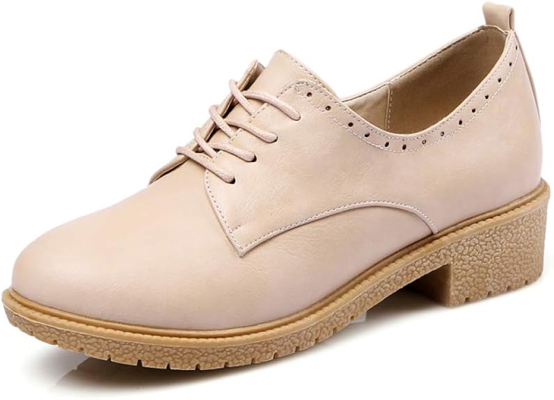platform heeled oxfords