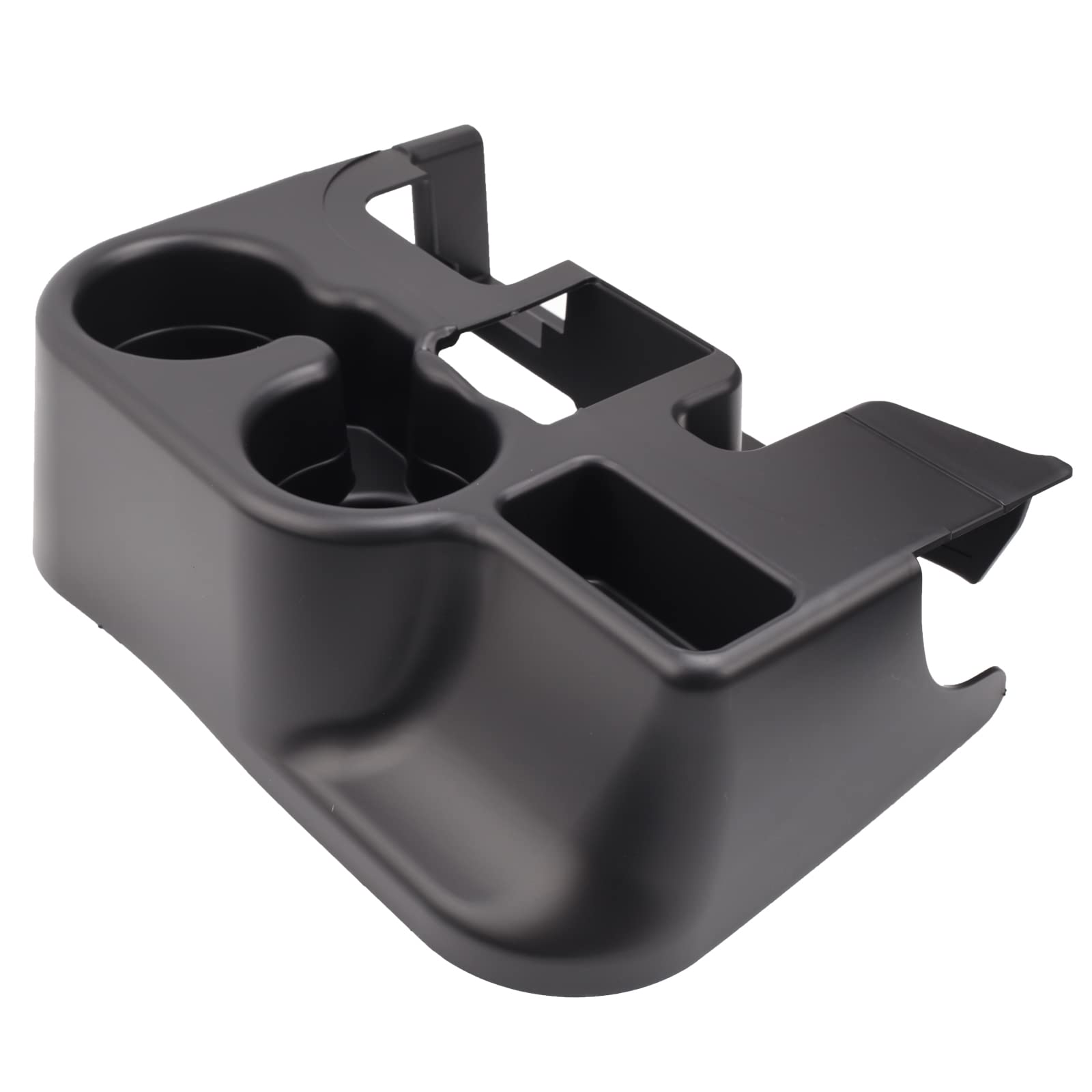 thumbnail image 2 of Feiteplus Matte Black Center Console Cup Holder Insert For Dodge Ram 1500, 2500, 3500 (2003-2012) 2 of 6