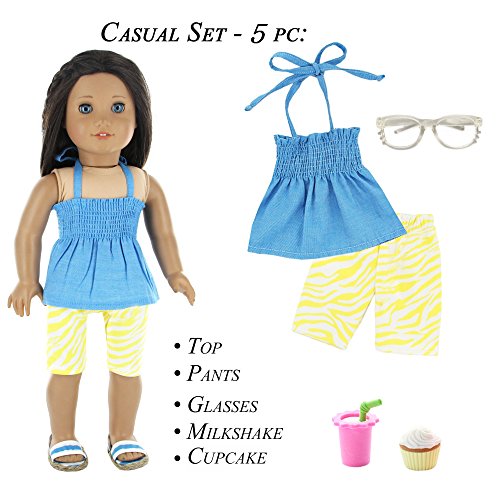 Doll Club of America 28 Piece Holiday Lot Fits 18-Inch American Girl Doll Clothes - Thumbnail 5