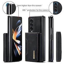 Wallet Case for Samsung Galaxy Z Fold3, DG.MING