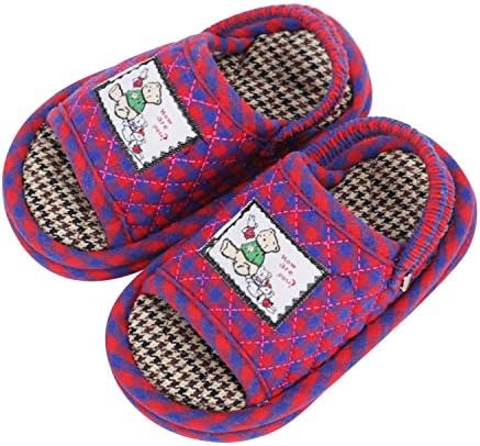 子供用 ルームシューズ 男の子 女の子 室内履き ルームスリッパ 静音 綿 子供靴 キッズ サンダル おしゃれ チェック柄 柔らかい 幼児用 携帯スリッパ 軽量 滑り止め 部屋着 室内スリッパ 子供 春 夏 秋 洗える 14 16cm 贈り物 Rwenzorisustainable Org