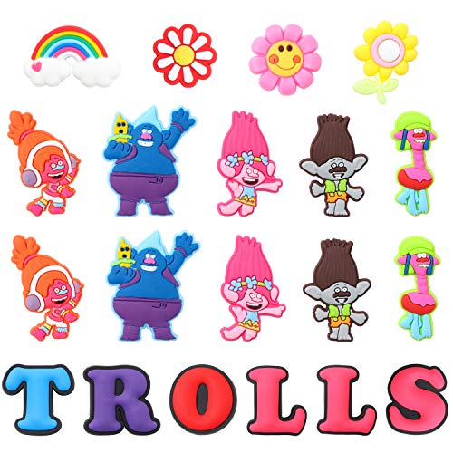 trolls crocs charms