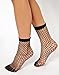 Maiyo 4 Pairs Women Lace High Ankle Fishnet Socks