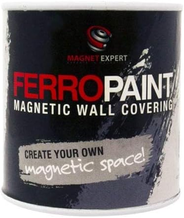 FerroPaint® Charcoal Magnetic Paint For Walls, Curacao