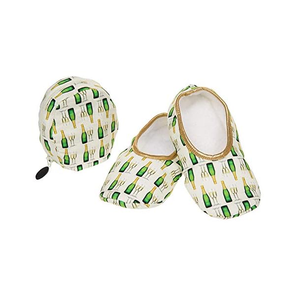 ladies travel slippers with case
