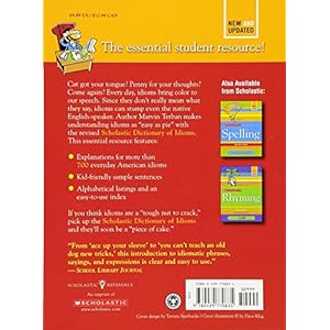 Scholastic Dictionary of Idioms