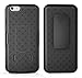iPhone 6S Case, AceAbove Case for Apple iPhone 6S with Belt Clip Super Slim Hard Armor Holster Case with Kickstand and Swivel Belt Clip for Apple iPhone 6 (2014) / iPhone 6S (2015) (Black2)