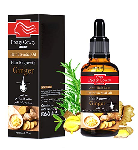 Hair Growth Oil – Hair Growth Serum Loss Treatment Thinning Therapy for Men Women Longer Stronger Thicker Hair, Stimulate Hair Follicles to Stop Hair Loss and Regrow Hair, All Hair Type (50ML)