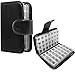 Simply Genius Black 14 Day Daily Pill Organizer, Travel Pill Case, Medicine Container, AM/PM, Day and Night, Weekly Pill Box Organizer