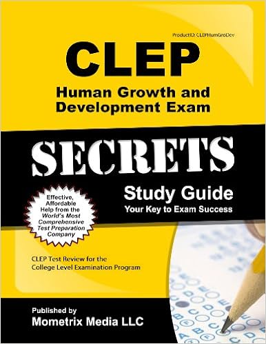 Clep Human Growth And Development Exam Secrets Study Guide Clep Test Review For The College Level Examination Program Secrets Mometrix Clep Exam Secrets Test Prep Team 9781627337106 Amazon Com Books