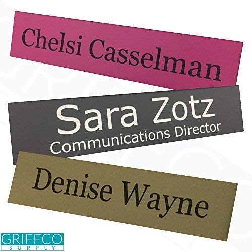 Personalized Name Plate - No Holder - 2x8 - Customize