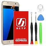 Galaxy S7 Battery | Upgraded HETP 3200mAh Li-Polymer Replacement Battery for Samsung Galaxy S7 SM-G930 Part# EB-BG930ABE, G930V, G930A, G930T, G930P with Free Screwdriver Tool