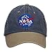 NASA Insignia Embroidered Washed Two Tone Cap
