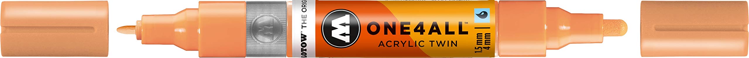 Molotow ONE4ALL Acrylic Twin, Made in Germany (Pastel Peach)