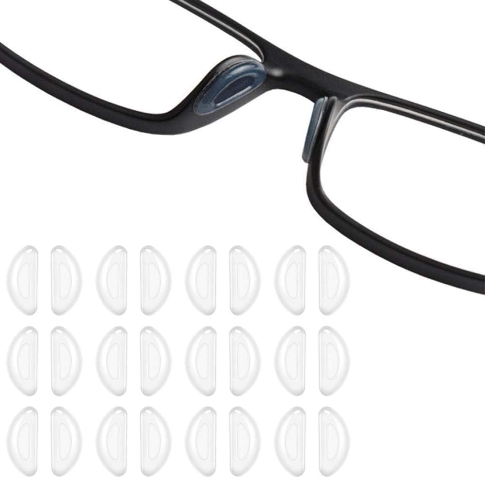 Adhesive Eyeglass Nose Pads Stick On Plastic Frame 12 Pairs