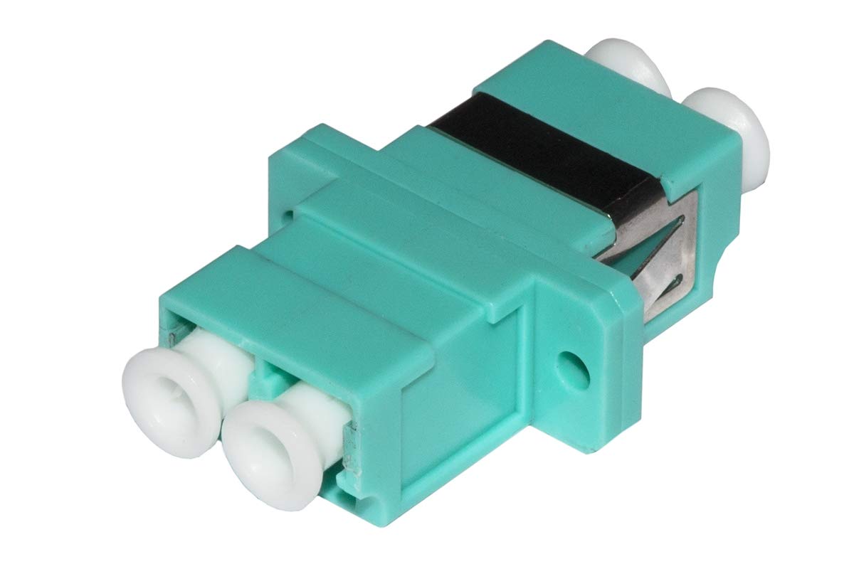 Link LKLCD3 LC/LC Multimode Duplex OM3 Fiber Optic Adapter Green