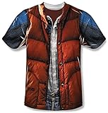 Back to the Future - Mcfly Vest T-Shirt Size L