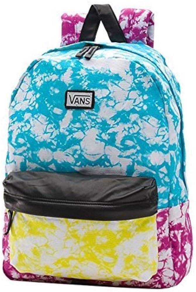 multi coloured vans backpack