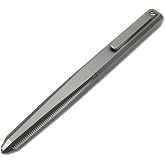 Gbmbnx Titanium Ballpoint Pen,Multifunctional Pocket EDC Pen with Cap | Luxury Pen, Office Business Signing Pen, Writing, Office, Business Unisex
