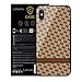 Case Compatible with iPhone Xs Max,Luhuanx Tempered Glass Case Back + TPU Frame Hybrid Perfect Fit Shell Slim Case For iPhone Xs Max in 6.5 inch,Anti-Scratch (Drop)2018 new design case (Lattice03)