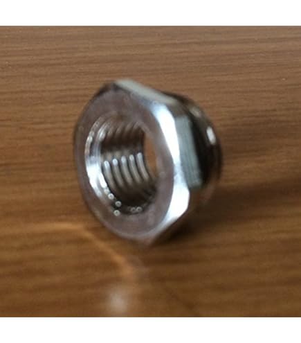 Reducing Hexagon Nipple Stainless Steel - 1/2" X 1/4