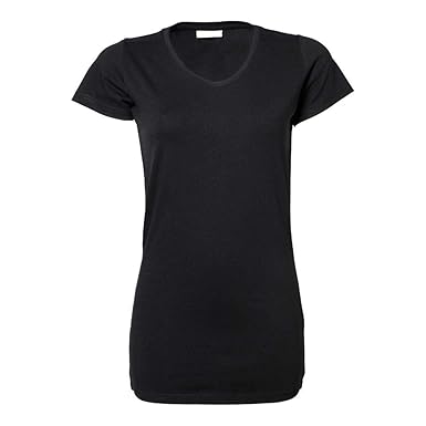 Tee Jays Damen Long Tee Stretch T-Shirt Extra 455