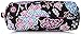 Vera Bradley Women's Cotton Large Zip Cosmetic Makeup Organizer Bag, Alpine Floral, One Size